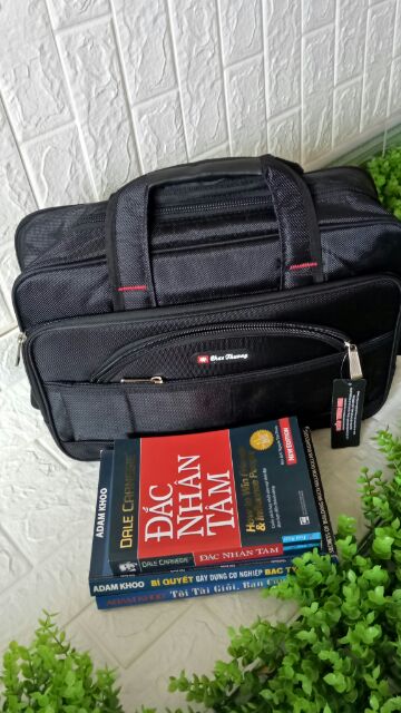 Túi xách quai đeo đựng laptop 15.6 inch, 6 ngăn kt 36x29x7.5cm | BigBuy360 - bigbuy360.vn