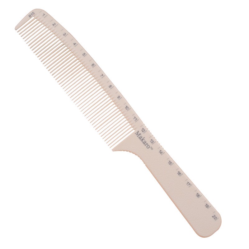 Lược Cắt Tóc Nam Makaro B15 Bản Nhỏ Rộng 3cm barber comb