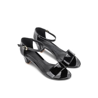 Giày Sandals Cao Gót Gót Vuông