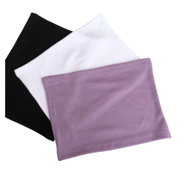 Áo croptop quây thun len tăm nữ | BigBuy360 - bigbuy360.vn