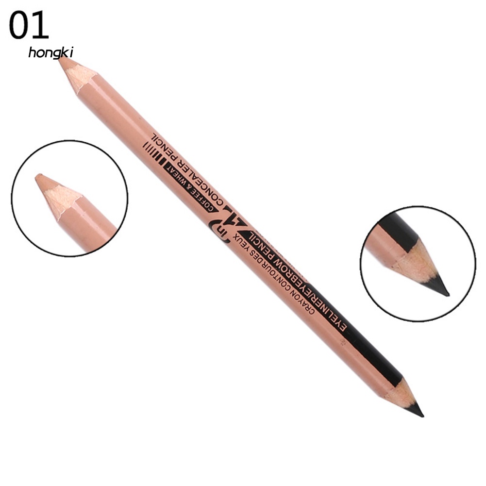 Bút kẻ mắt hai đầu chống thấm nước trang điểm chuyên nghiệp cho nữ
 | BigBuy360 - bigbuy360.vn