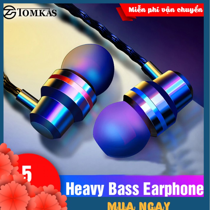 Tai Nghe Nhét Tai Có Mic Stereo EV2019 Cho Điện Thoại, Máy Tính