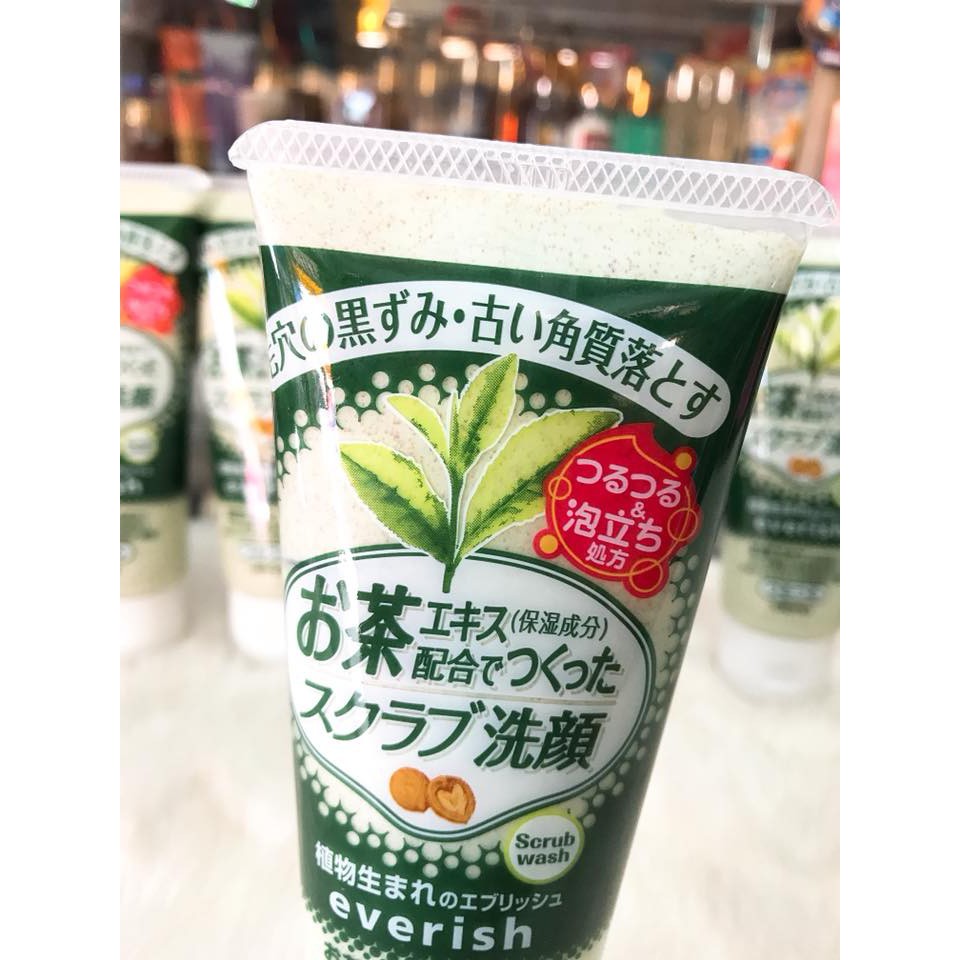 (SX Nhật Bản) SỮA RỬA MẶT TẨY DA CHẾT UTENA EVERISH HÀNG NỘI ĐỊA 130G | BigBuy360 - bigbuy360.vn