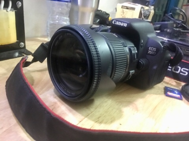 Canon 700D + lens sigma 17-50