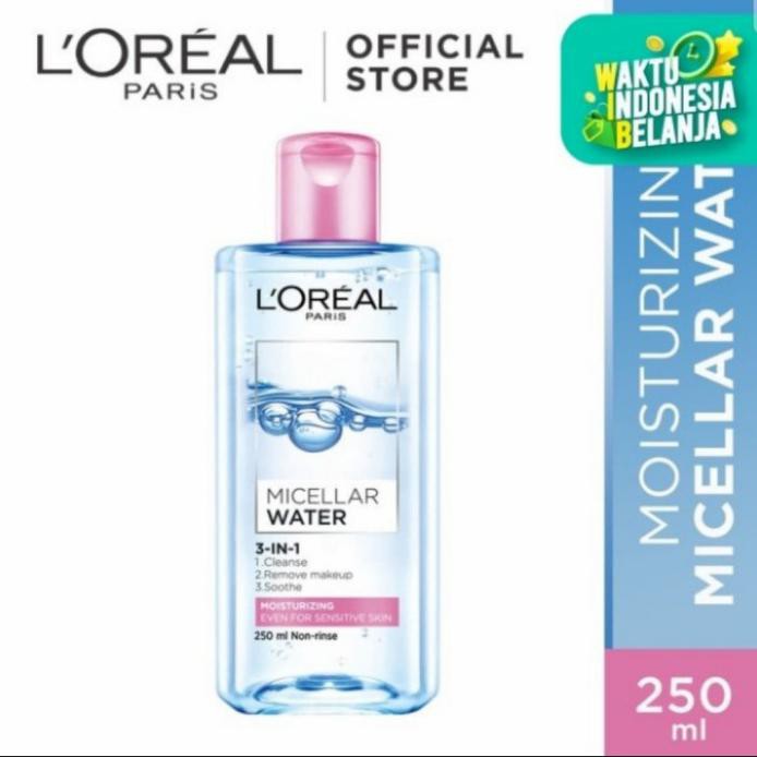 (Hàng Mới Về) Nước Tẩy Trang 3 Trong 1 Loreal Micellar 95ml Màu Xanh Nhạt, 250ml