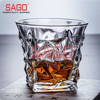 Ly Thủy Tinh Cao Cấp Elegant whiskey Diamond Rock Glass 260ml