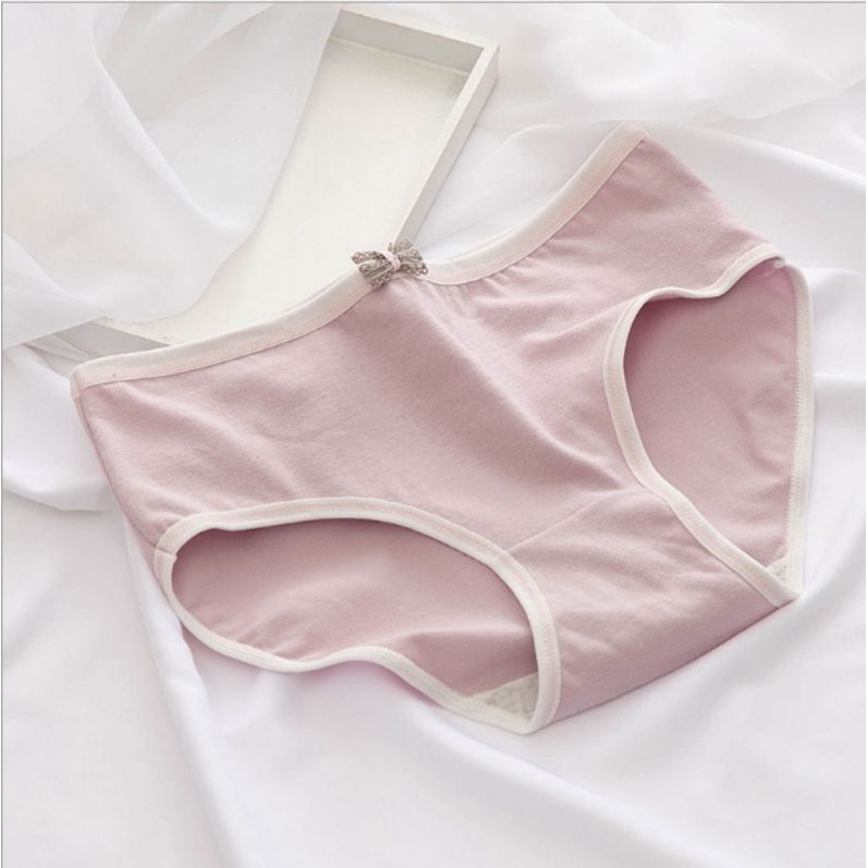 [CHE TÊN 100%] Quần Lót Nữ Cute 09 Quần Chíp Nơ Màu Chất Cotton Quảng Châu Cao Cấp Sexy Xịn Đẹp Lamodu Shop | BigBuy360 - bigbuy360.vn