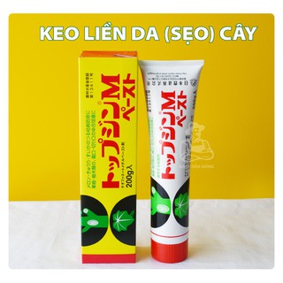 Keo liền sẹo TopJin Nhật Bản 200gr, Liền sẹo vết cắt cành cây bonsai, cây cảnh, hoa lan