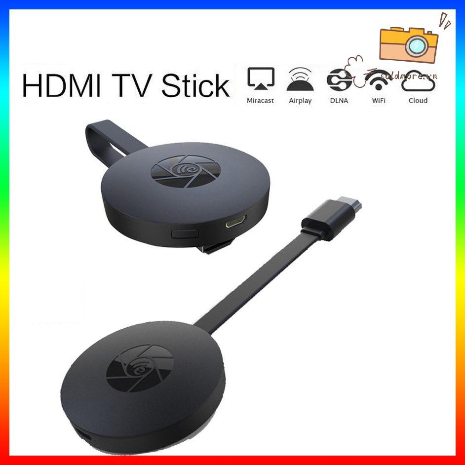 Thiết bị dongle Chromecast G2 thu phát Wifi TV không dây DLNA AirPlay cắm HDMI