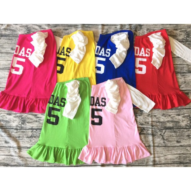 Váy thun adidas bé gái