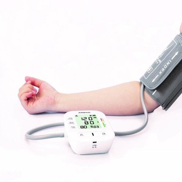 [FDA Hoa Kỳ + xuất USA] Máy đo huyết áp omron điện tử bắp tay Jumper JPD-HA210, Bảo hành chính hãng 5 năm