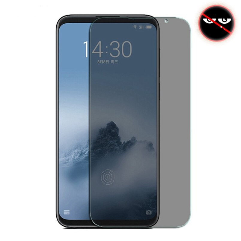 Kính Cường Lực Chống Nhìn Trộm Bảo Vệ Màn Hình Cho Meizu 16 16s 16th 16X 6T U10 5C pro 5 6 7