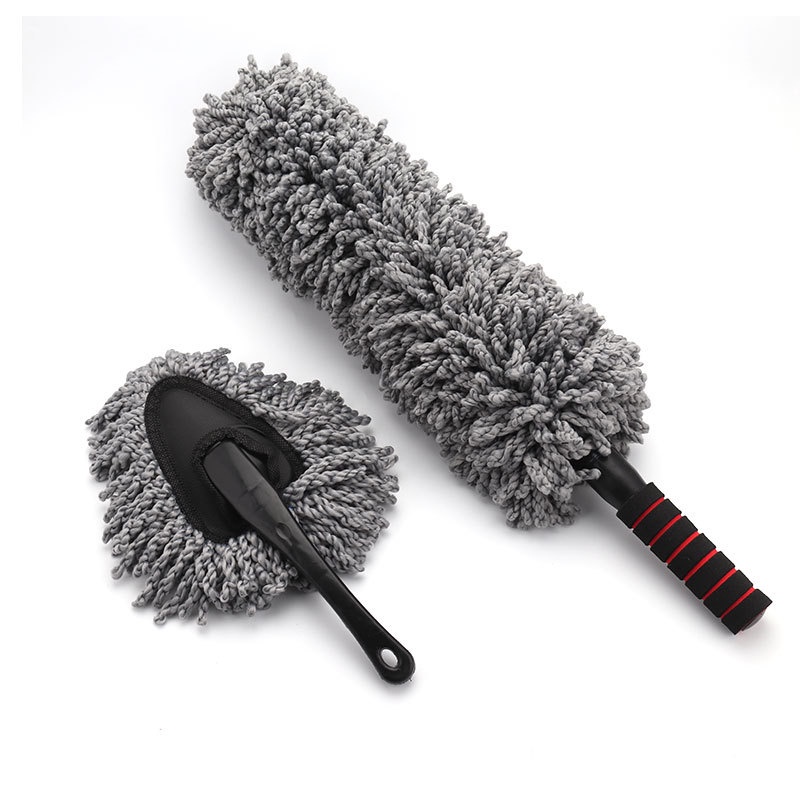 Chổi Lau Xe Ô Tô Tròn Điều Chỉnh Kích Thước Đa Năng Chuyên Dụng Sợi Vải Siêu Mịn