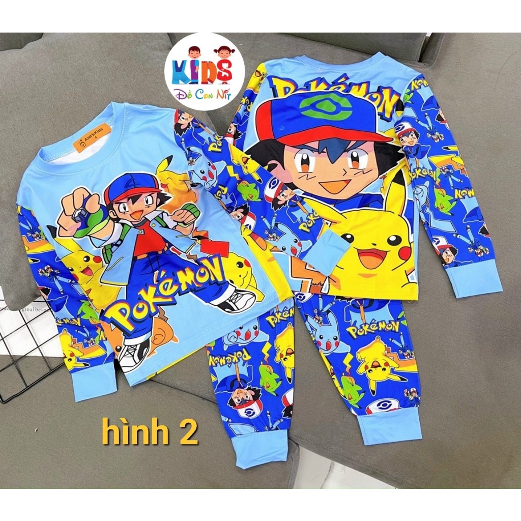 THUN LẠNH SIÊU NHÂN TAY DÀI BÉ TRAI - ĐỒ BỘ TRẺ EM