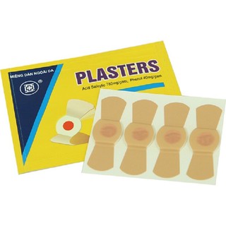 Miếng dán mụn cơm ,mụn cóc Plaster( gói 4 miếng)