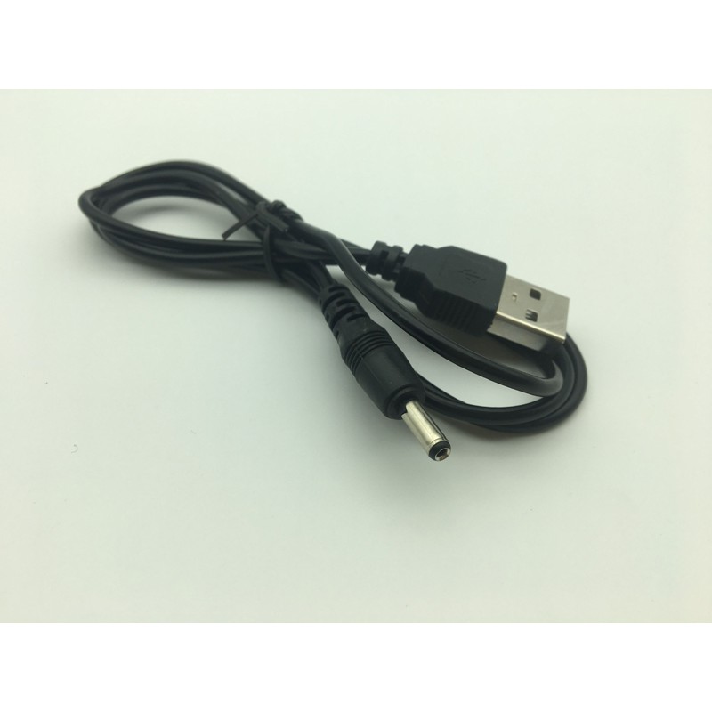 Dây nguồn USB ra đầu tròn chuẩn 2.0mm , 3.5mm và 5.5mm