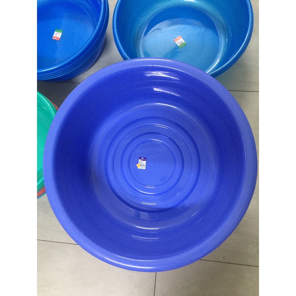 Chậu nhựa to đại, chậu tắm, giặt đồ Việt Nhật-Song Long 59 cm