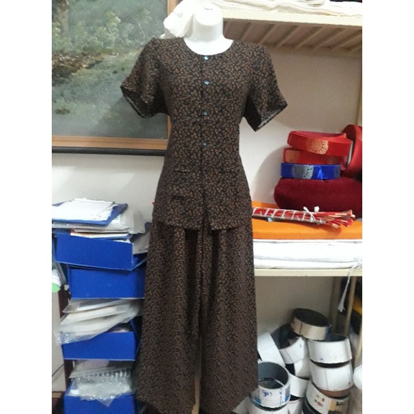 Bộ lụa HÀN CHÂU dành cho người già (36 - 75kg)