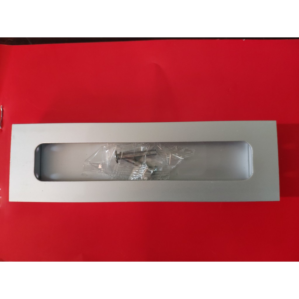 Tay nắm âm vuông hợp kim nhôm cao cấp ba màu CH8004
