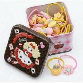 HỘP CHUN 20 DÂY BUỘC TÓC KUTE SIÊU IU CHO BÉ