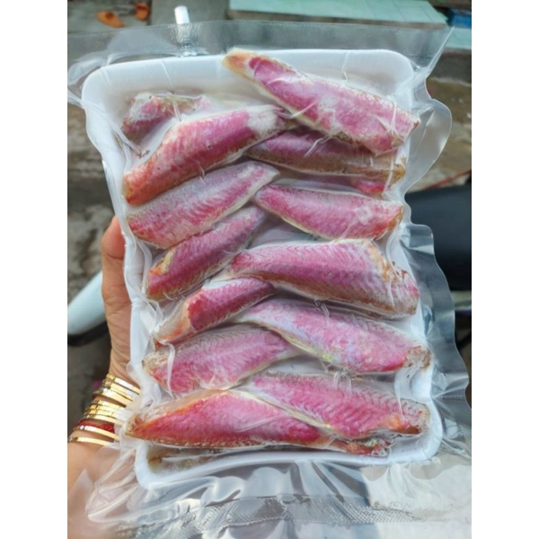 Cá phèn hồng 1 nắng. khay 500g