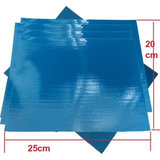 Set 5 miếng bẫy côn trùng màu xanh đặc biệt hiệu quả với bọ trĩ 20x25cm