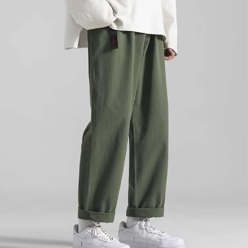 Quần Dài Lưng Thun Ống Rộng Thoải Mái Phong Cách Hàn Quốc Thời Trang Cho Nam size S-3XL