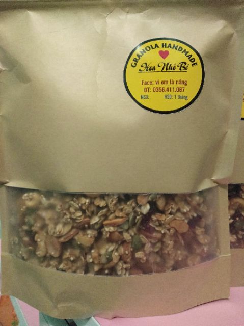 Granola handmade 100% không đường 1kg | BigBuy360 - bigbuy360.vn