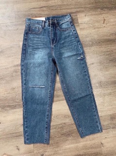 Quần baggy jeans rách