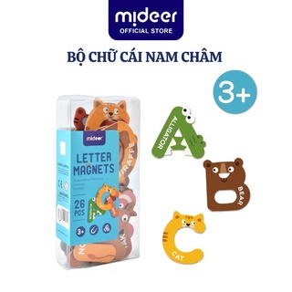 Bảng chữ cái tiếng anh nam châm  cho bé Mideer Letter Magnets, Đồ chơi giáo dục cho bé 1 2 3
