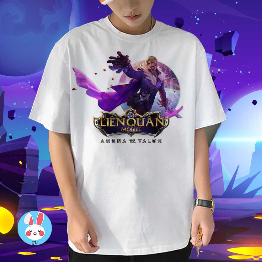 Áo thun liên quân mobile Florentino tinh hệ, áo phông flo tinh hệ - Có ảnh thật