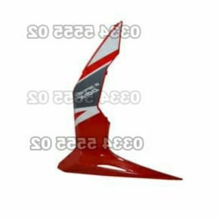 Cánh gà màu đỏ bên phải xe sonic 150 zin chính hãng