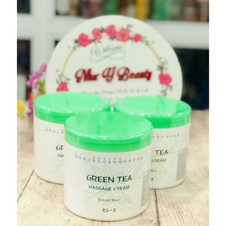 KEM MASSAGE TỔNG HỢP TRÀ XANH MIRA GREEN TEA MASSAGE CREAM
