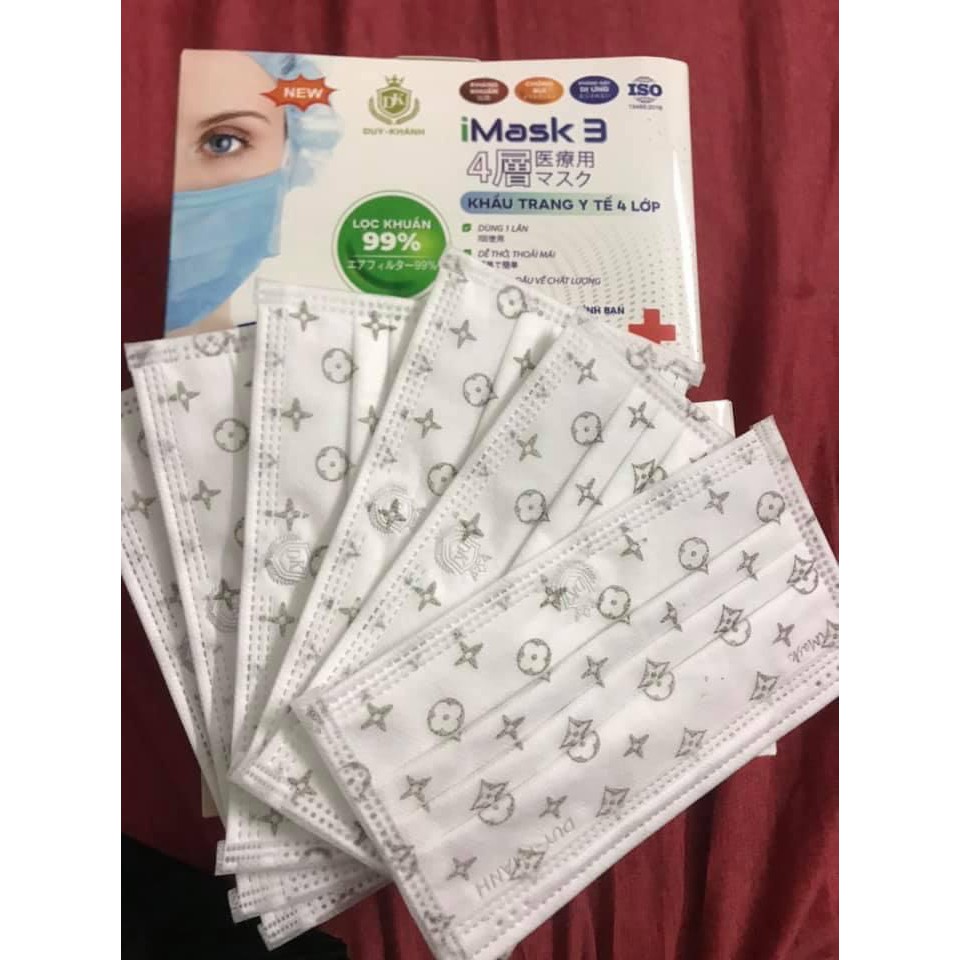 (Hộp 50 Chiếc)Khẩu Trang Y Tế 4 Lớp Chính Hãng Công Ty | BigBuy360 - bigbuy360.vn