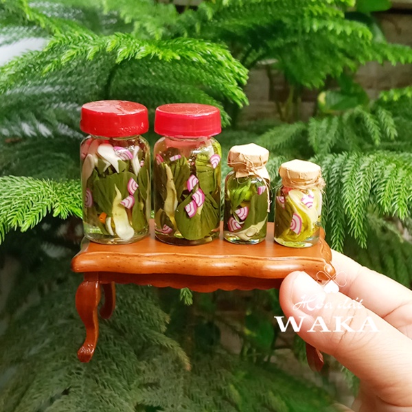 Set Tết- Mô Hình Dưa Cải Ngâm Chua 01 Tỉ Lệ 1/12