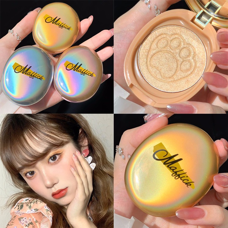 Phấn bắt sáng MAFFICK ánh ngọc trai lấp lánh độ bóng cao lâu trôi làm sáng da