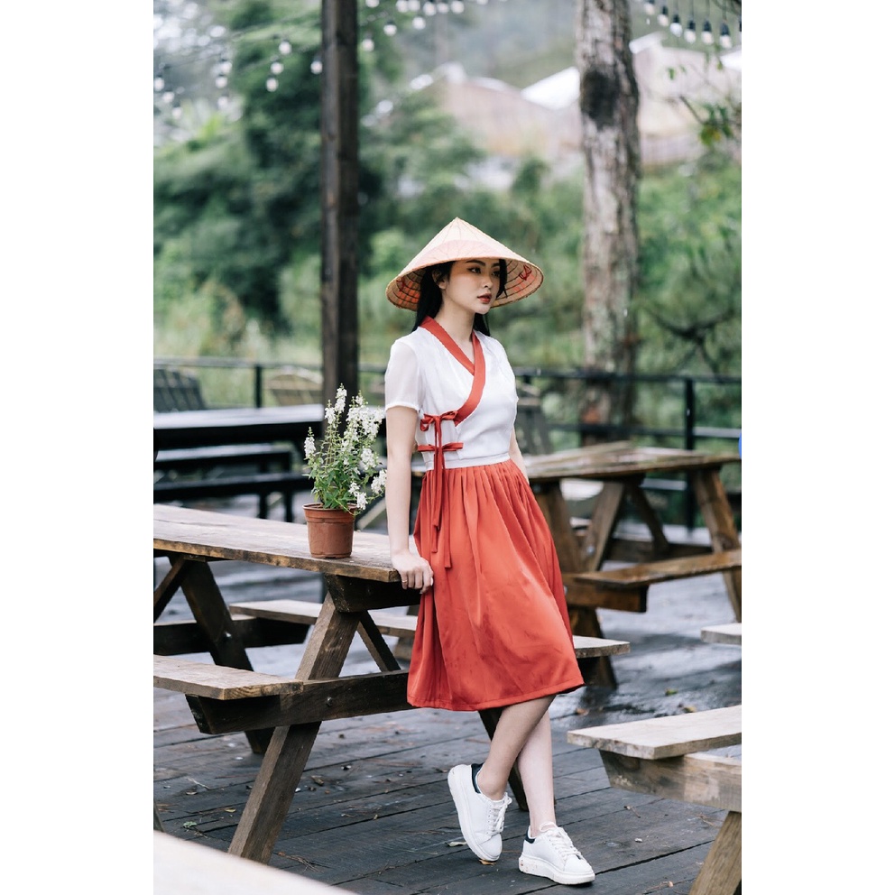 MINX - Đầm HanBok Organza