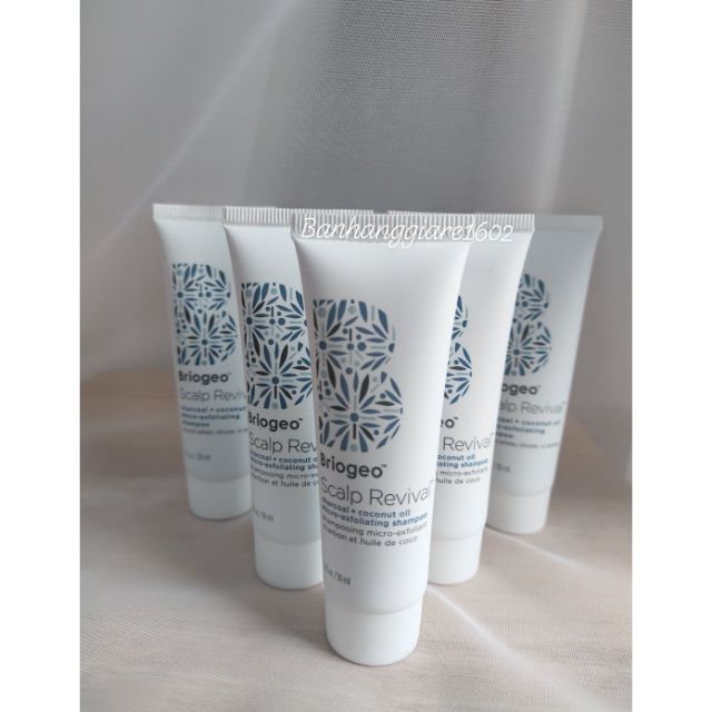 Dầu gội giảm gàu, tẩy tế bào chết cho tóc #Briogeo Scalp Revival™ Charcoal + Coconut Oil Micro-Exfoliating Shampoo