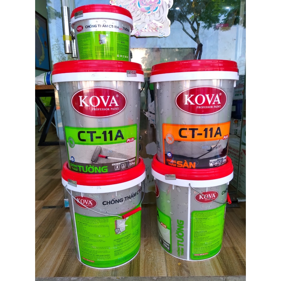 KOVA CT-11A sơn chống thấm tường 4kg KOVA