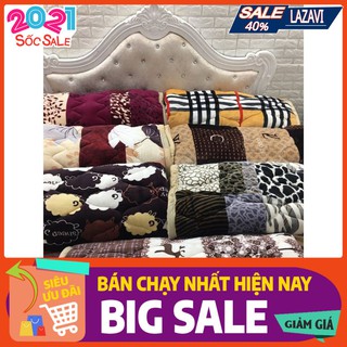 XẢ KHO CHĂN LÔNG CỪU 3 LỚP CỰC ẤM