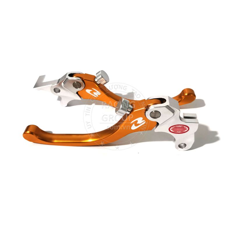 Tay thắng RCB Ex 150, Ex 155, Ex 135 1 cặp, tay thắng Racing Boy mẫu S2 nhôm CNC chính hãng có tem chống hàng giả