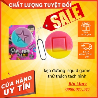 kẹo tách hình squid game