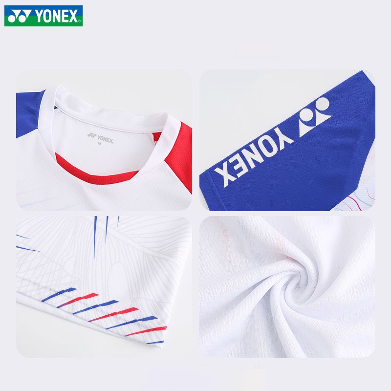 Áo Thun Thể Thao Cầu Lông YONEX Tay Ngắn Cổ Tròn Nhanh Khô Thời Trang 2022 Cho Nam Và Nữ