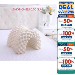 Gối cao su non hilton mềm mại không đau đầu mới