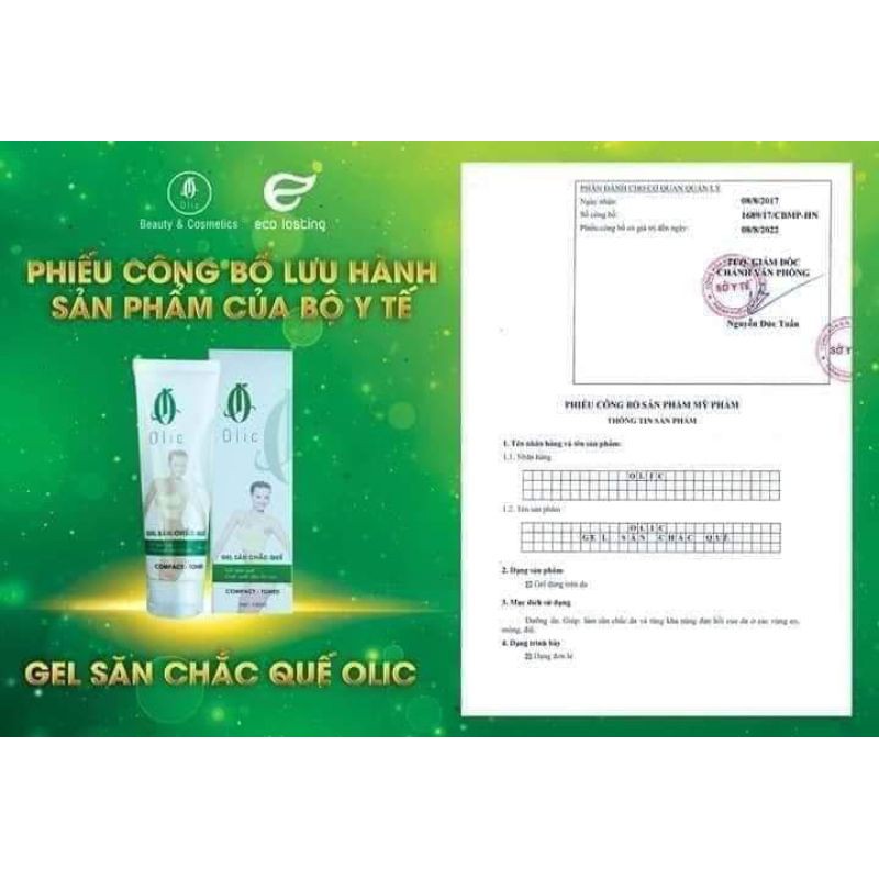 [COMBO 2 CHAI] Kem Tan Mỡ Quế Olic Chính Hãng 100ml Tặng Kèm Đai + 5 Miếng dán Tan mỡ giá tận gốc