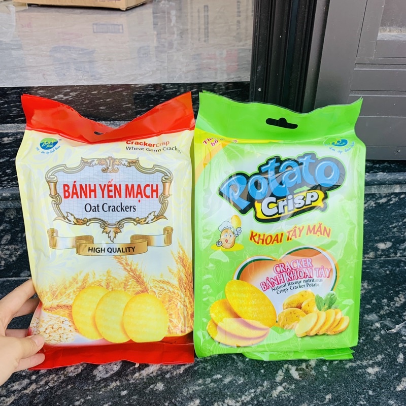 Bánh Khoai Tây Potato /Yến mạch Crackers Túi 230G