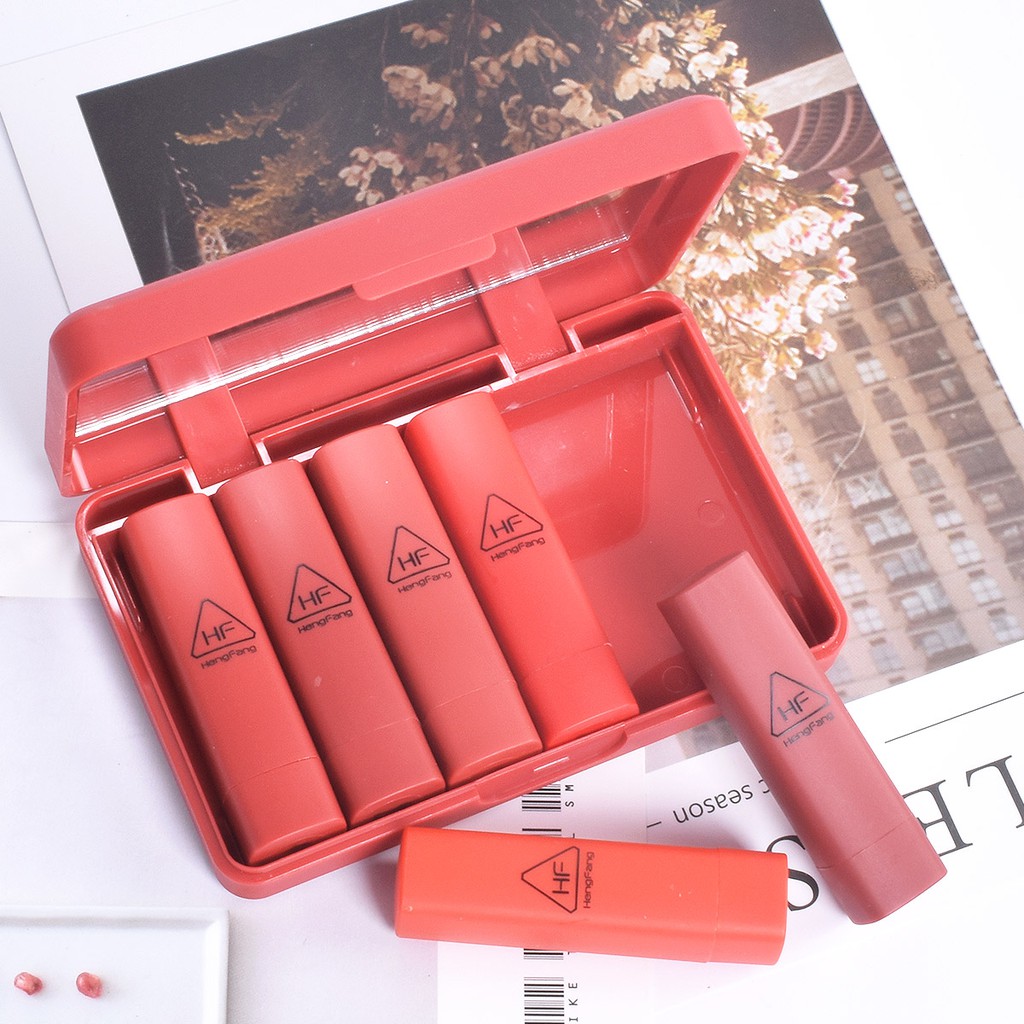 Bộ 6 Son Môi LAMUSELAND 9081 Dưỡng Ẩm Lâu Trôi 93g | BigBuy360 - bigbuy360.vn