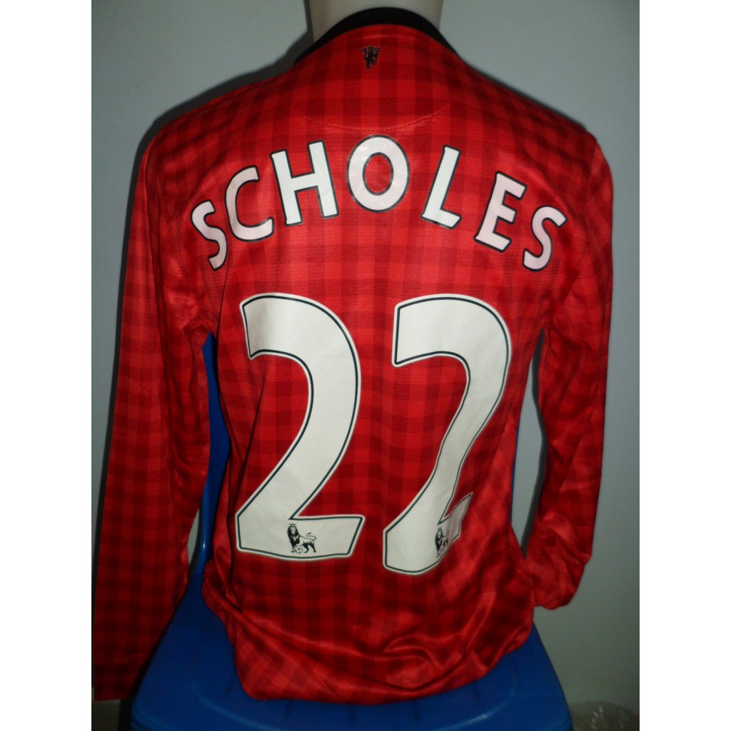 Áo thun thể thao số 18 LS 2012/2013 SCHOLES