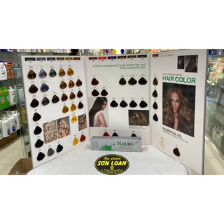 Màu Nhuộm Tóc Nataki Collagen cho salon 100ml Màu nhuộm tóc nhật bản