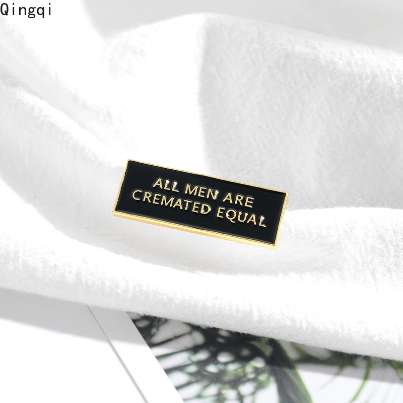 Ghim cài áo MISS ZOE hình câu trích dẫn sáng tạo